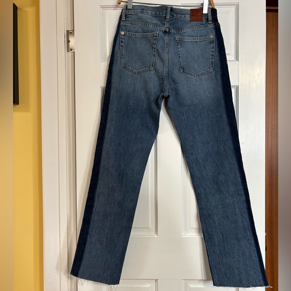 🚨3X$30🚨 Mango Blue Straight Leg Jeans Classic Style - Picture 6 of 13